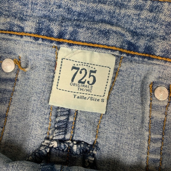 725 Original Denim Skirt Size Small - Picture 2 of 6